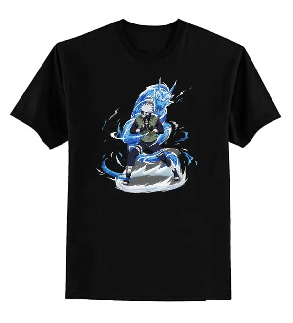 Black_Regular_Fit_Pure_Cotton_Anime_Kakshi_Printed_T-Shirt_For_Men_&_Women