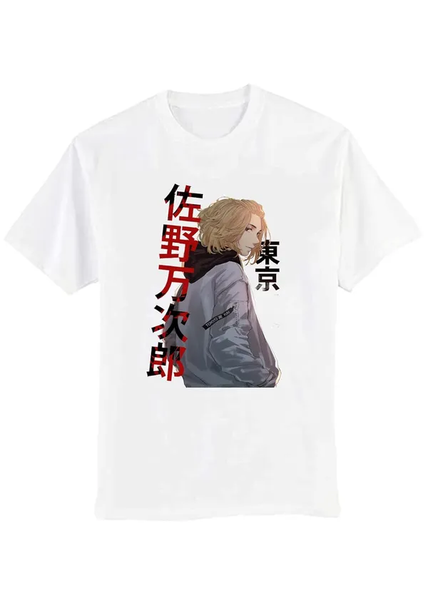 White_Pure_Cotton_Anime_Smartest_Mikey-Tokyo-Revengers_Printed_T-Shirt_For_Men_&_Women