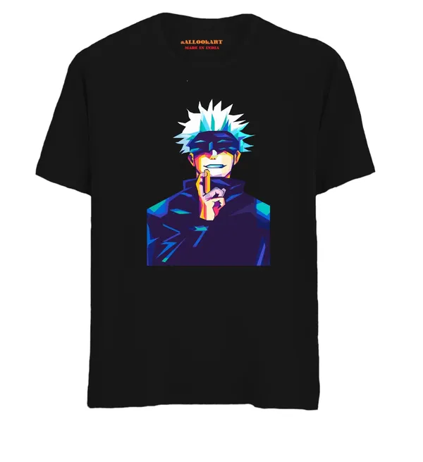 Black_Anime_Gojo_Jujutsu_Kaisen_Printed_T-Shirt_For_Men_&_Women