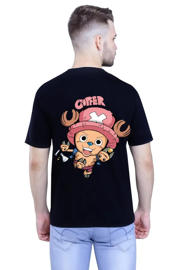 Black_Stylish_Back_Side_Anime_Ciper_Printed_Round_Neck_T-Shirt_For_Men_&_Women