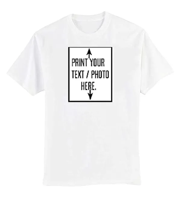 White_Pure_Cotton_Personalized_Text_On_T-Shirt_For_Men_&_Women
