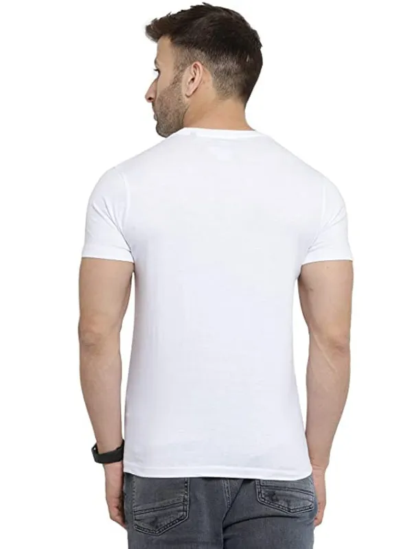 White_Pure_Cotton_Personalized_Text_On_T-Shirt_For_Men_&_Women