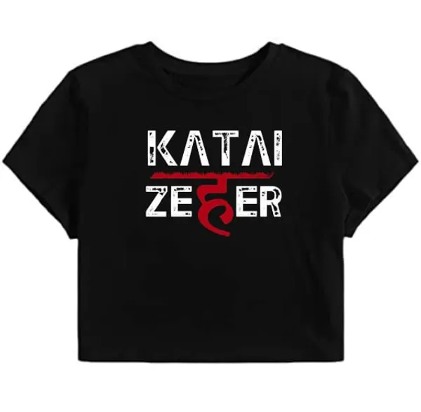 Black_Regular_Fit_Pure_Cotton_Katai_Zeher_Printed_Crop_Top_For_Girls