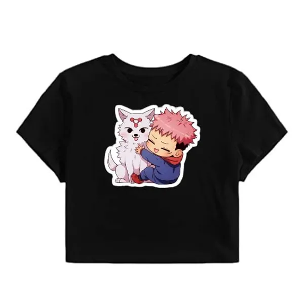 Black_Regular_Fit_Stylish_Cute_Cat_And_Boy_Printed_Crop_Top_For_Girls