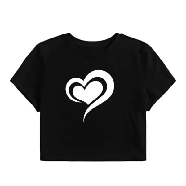 Black_Regular_Fit_Stylish_Heart_Printed_Crop_Top_For_Girls