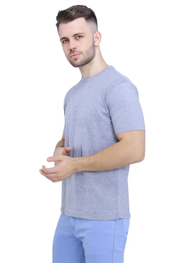 Grey_Melange_Pure_Cotton_Ultra_Soft_Stylish_Half_Sleeve_Plain_T-Shirt_For_Men_&_Women