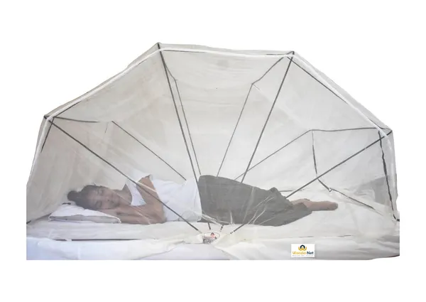 Cream_Polyester_Mosquito_Net_For_Protection_Against_Insect_Borne_Diseases