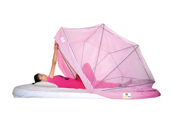 Cream_Polyester_Mosquito_Net_For_Protection_Against_Insect_Borne_Diseases