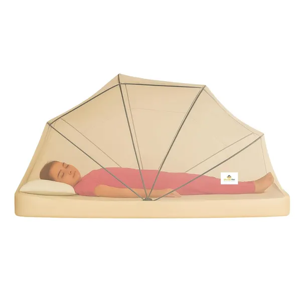 Cream_Polyester_Mosquito_Net_For_Protection_Against_Insect_Borne_Diseases