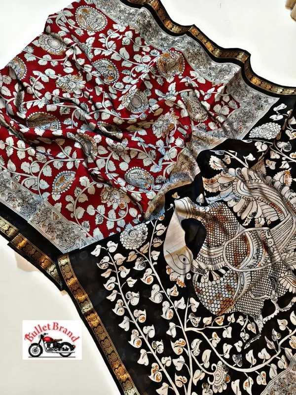 HEWY_DOLLA_KALMKARI_PURE__SILK_SAREE