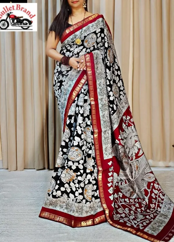 HEWY_DOLLA_KALMKARI_PURE__SILK_SAREE