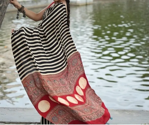 Elegant_Modal_Silk_Saree_With_Blouse_Piece_For_Women