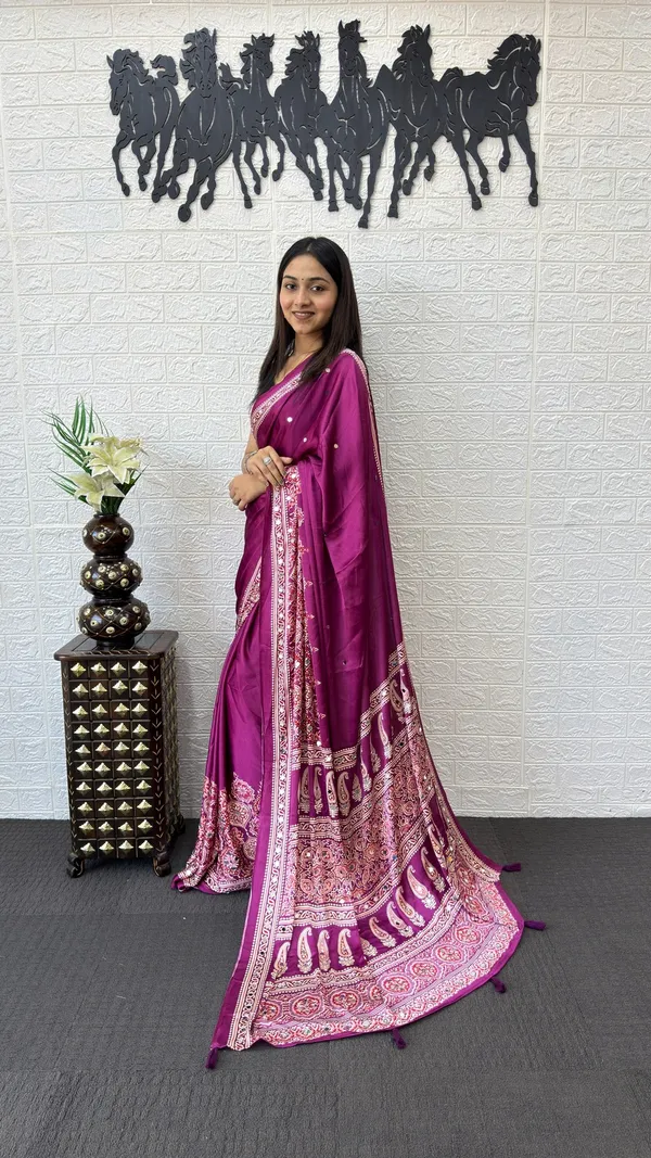 TRENDING_AJRAKH_MODAL_SILK_MIRROR_WORK_SAREE_FOR_WOMEN.