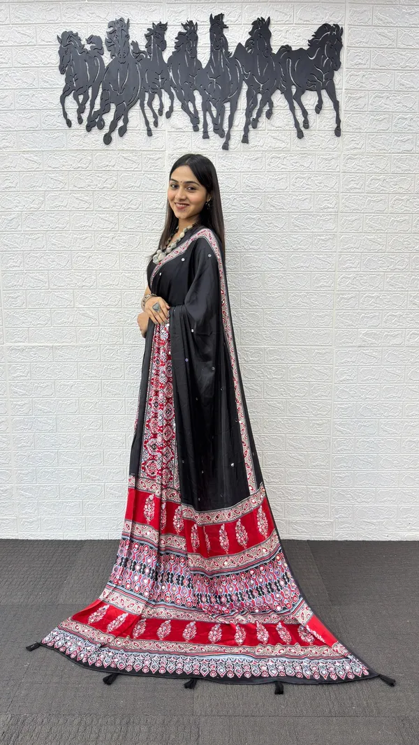 TRENDING_AJRAKH_MODAL_SILK_MIRROR_WORK_SAREE_FOR_WOMEN.