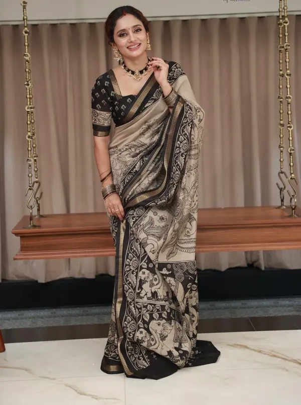 Kalamkari_Prints_Mull_Cotton_Saree