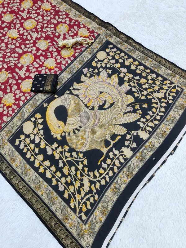 RED_MANGALARI__OFF_VISCOUSE_MILL_PRINTRED__SILK_SAREE_