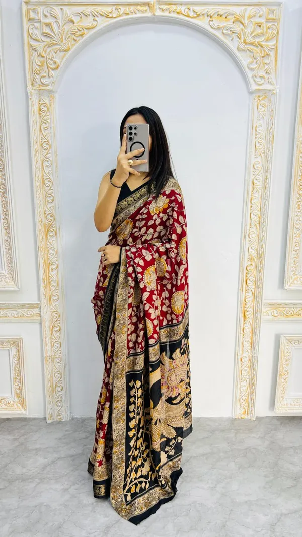 RED_MANGALARI__OFF_VISCOUSE_MILL_PRINTRED__SILK_SAREE_