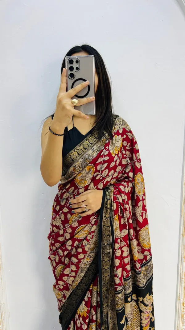 RED_MANGALARI__OFF_VISCOUSE_MILL_PRINTRED__SILK_SAREE_