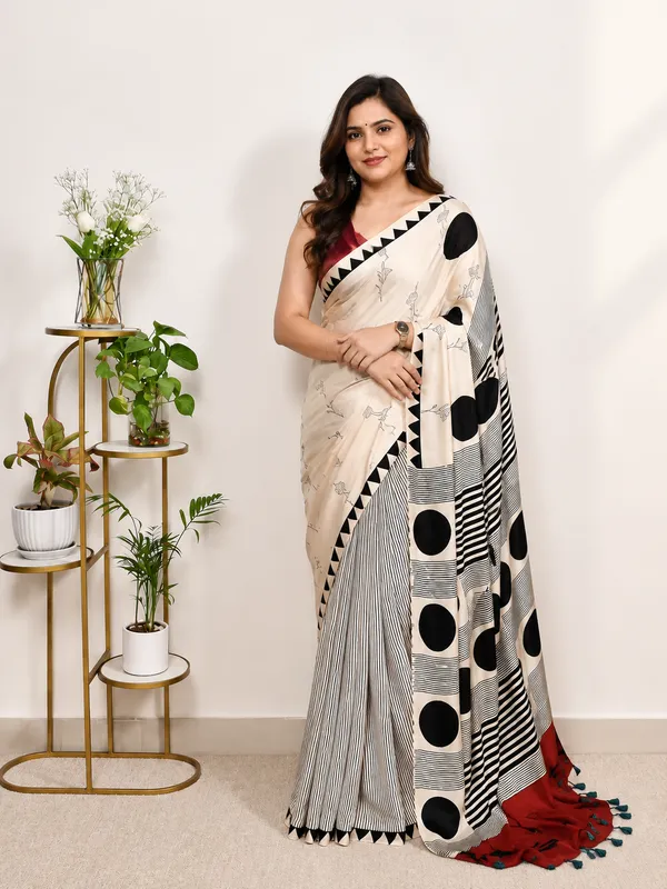NEW_SEMMI_GAJJI_AJRAKJ_BINDI_SILK_SAREE