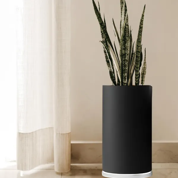 Black_Modern_White_Metal_Planters,_50.8_Cm_Tall,_Outdoor/Indoor_Flower_Pots_For_Balcony,_Deck,_Garden,_Patio,_Large_Size_Planters_For_Home_Decor____25L_x_25W_x_50H_Centimeters