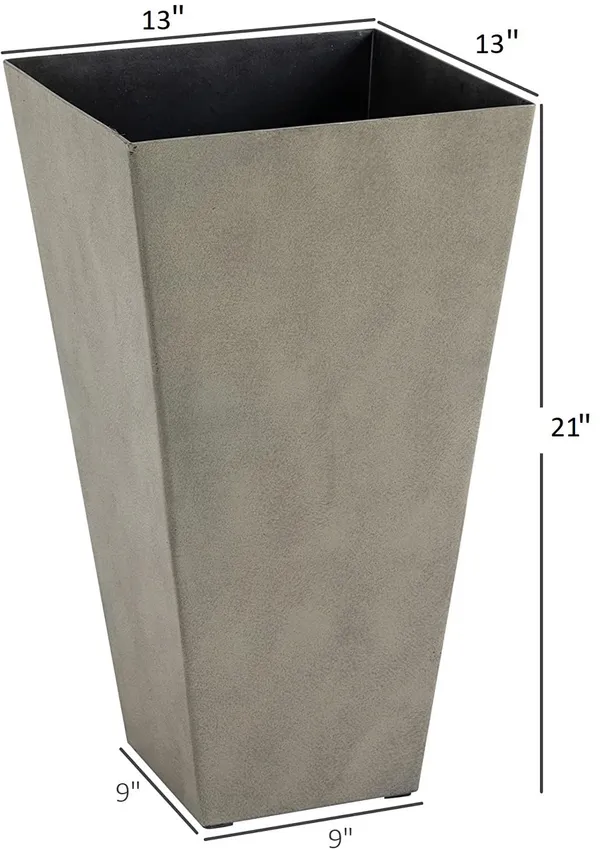 Gray_Tall_Metal_Planters_Pots_22_Inches_Tall,_Decorative_Rectangular_Display_For_Balcony_Galvanized_Iron_Large_Metal_Pots_For_Outdoor_And_Indoors,_For_Entry,_Patio_38_x_38_x_70_Centimeters