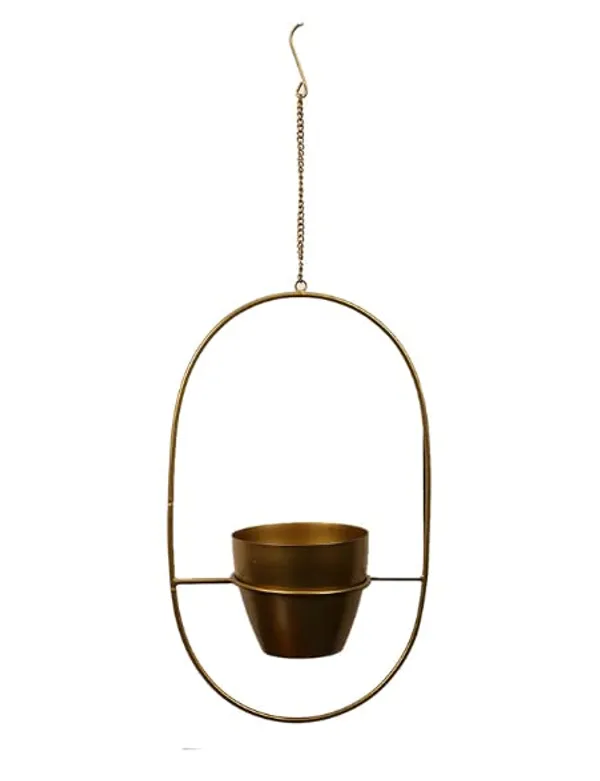 Gold_Metal_Hanging_Pot_Planters_Heavy_Duty_Highly_Durable_Plant_Container_Gamla_For_Indoor_Home_Decor_&_Outdoor_Balcony_Garden_9_x_9_x_25_Centimeters