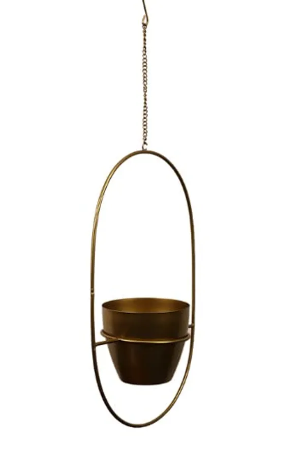 Gold_Metal_Hanging_Pot_Planters_Heavy_Duty_Highly_Durable_Plant_Container_Gamla_For_Indoor_Home_Decor_&_Outdoor_Balcony_Garden_9_x_9_x_25_Centimeters