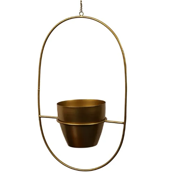 Gold_Metal_Hanging_Pot_Planters_Heavy_Duty_Highly_Durable_Plant_Container_Gamla_For_Indoor_Home_Decor_&_Outdoor_Balcony_Garden_9_x_9_x_25_Centimeters