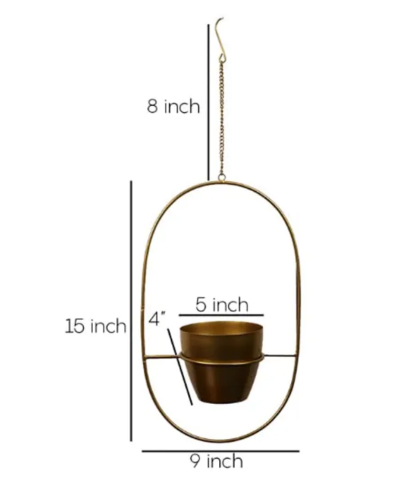 Gold_Metal_Hanging_Pot_Planters_Heavy_Duty_Highly_Durable_Plant_Container_Gamla_For_Indoor_Home_Decor_&_Outdoor_Balcony_Garden_9_x_9_x_25_Centimeters