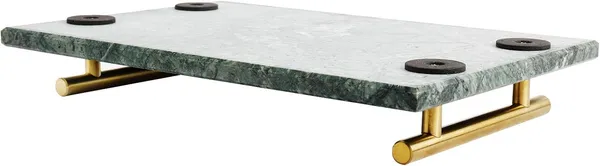 Green_Handmade_Marble_Stone_Decorative_Tray_With_Gold-Coloured_Metal_Handles,_Ideal_For_Counter,_Vanity,_Dresser,_Nightstand_And_Desk_30L_x_20W_x_4H_Centimeters