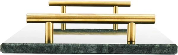 Green_Handmade_Marble_Stone_Decorative_Tray_With_Gold-Coloured_Metal_Handles,_Ideal_For_Counter,_Vanity,_Dresser,_Nightstand_And_Desk_30L_x_20W_x_4H_Centimeters