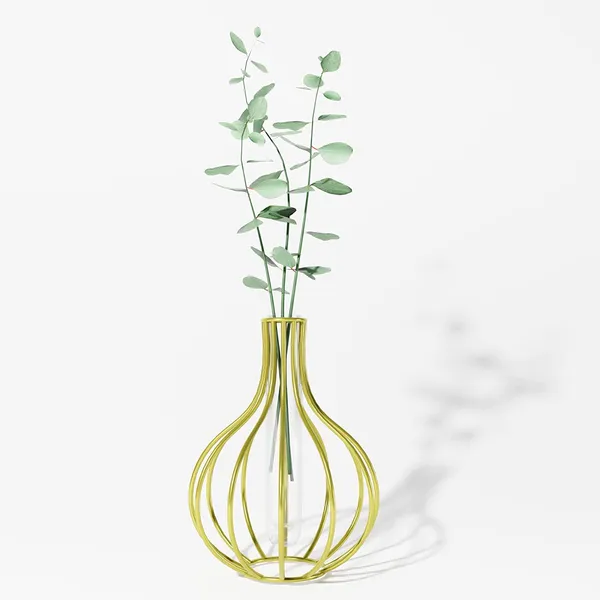 Gold_Metal_Flower_Vase_-_Standing_Flower_Vases_For_Centerpieces,Geometric_Table_Home_Decor,_Vase_For_Flowers,_Decorative_Art_Table_Vase_-_2_Pack,_(Design_3)____10L_x_10W_x_40H_Centimeters