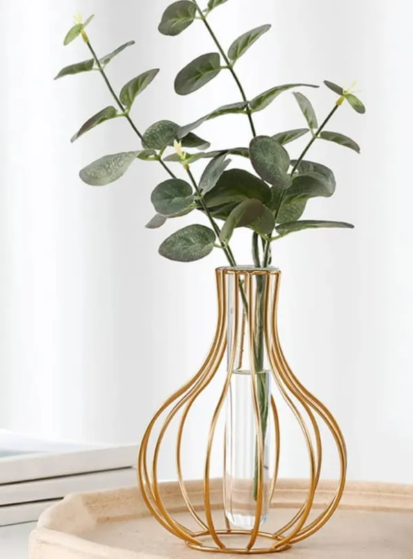 Gold_Metal_Flower_Vase_-_Standing_Flower_Vases_For_Centerpieces,Geometric_Table_Home_Decor,_Vase_For_Flowers,_Decorative_Art_Table_Vase_-_2_Pack,_(Design_3)____10L_x_10W_x_40H_Centimeters