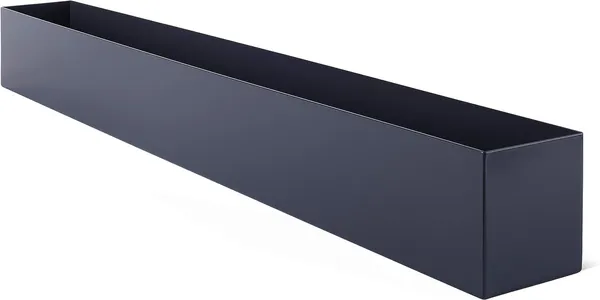 Grey_Modern_Narrow_Planter_Box_|_16"_Metal_Perfect_As_A_Succulent_Planter_For_Table_Or_Window_Sill_Planters_Indoor_|_Rectangular_Stainless_Steel_Long_Planter_40_x_8_x_9_Centimeters