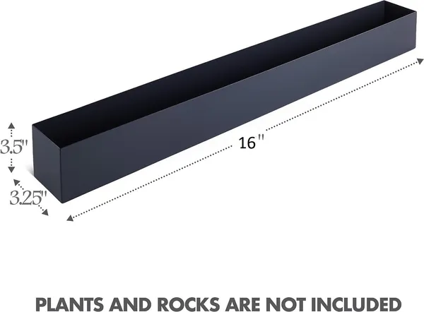Grey_Modern_Narrow_Planter_Box_|_16"_Metal_Perfect_As_A_Succulent_Planter_For_Table_Or_Window_Sill_Planters_Indoor_|_Rectangular_Stainless_Steel_Long_Planter_40_x_8_x_9_Centimeters