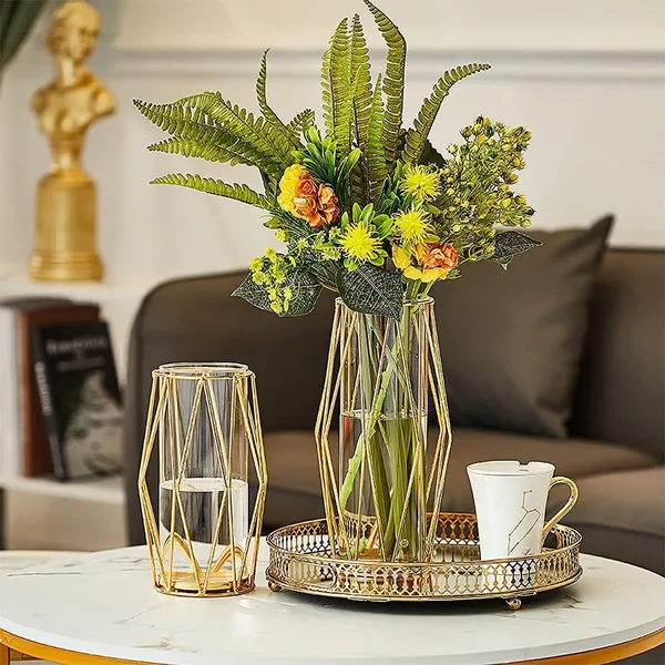Gold_Vase_Decorations_For_Living_Room_Glass_Vase_With_Metal_Rack_Stand,_Vases_For_Flowers_Plants_As_Wedding_Home_Office_Centerpiece_With_Glass_Tube_(11_Inch)____9L_x_9W_x_2222H_Centimeters