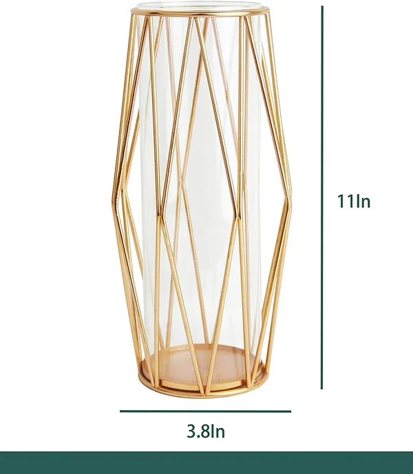 Gold_Vase_Decorations_For_Living_Room_Glass_Vase_With_Metal_Rack_Stand,_Vases_For_Flowers_Plants_As_Wedding_Home_Office_Centerpiece_With_Glass_Tube_(11_Inch)____9L_x_9W_x_2222H_Centimeters