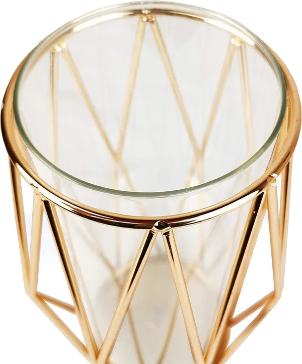 Gold_Vase_Decorations_For_Living_Room_Glass_Vase_With_Metal_Rack_Stand,_Vases_For_Flowers_Plants_As_Wedding_Home_Office_Centerpiece_With_Glass_Tube_(11_Inch)____9L_x_9W_x_2222H_Centimeters