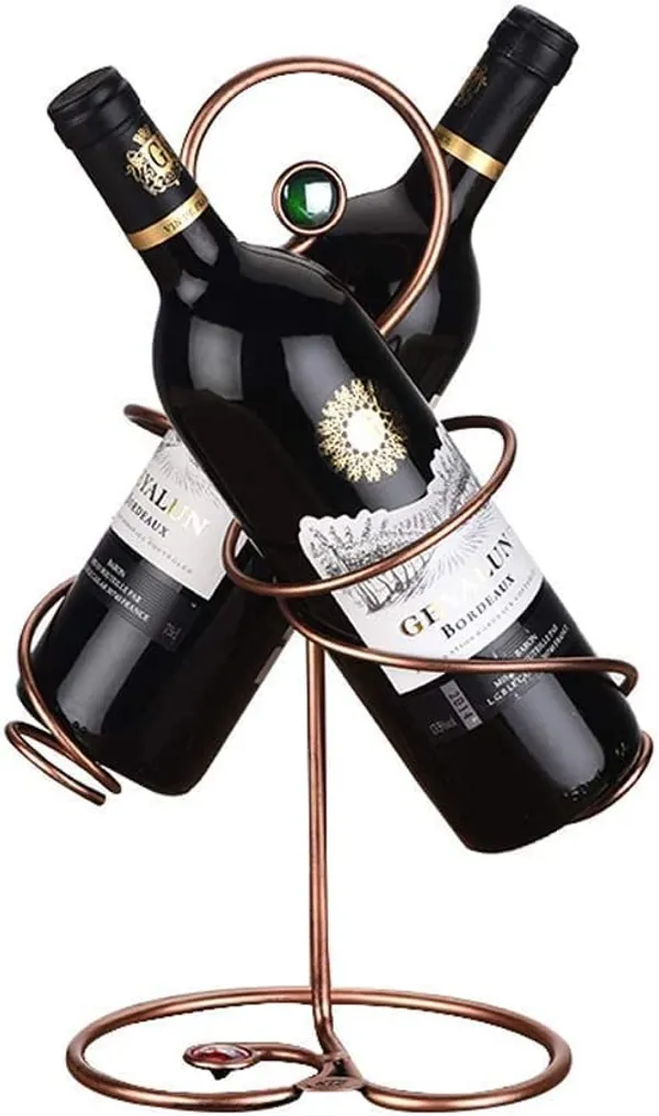 Bronze_Wine_Rack_Creative_Wine_Rack_2_Bottles_Of_Jewels_European_Wine_Bottle_Rack_Living_Room_Wine_Cabinet_Home_Household_For_Kitchen_Countertop15L_x_23W_x_31H_Centimeters