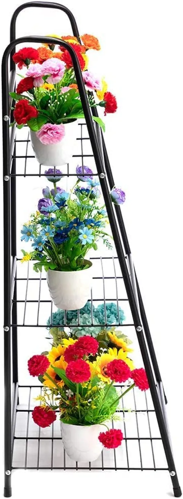 Black_Metal_Plant_Stand,_Ladder-Shaped_Storage_Rack_Stand_Shelf,_Shoe_Organizer,_Utility_Storage_For_Indoor_Outdoor_Use_(3_Tier)_70_x_25_x_25_Centimeters___1Kg