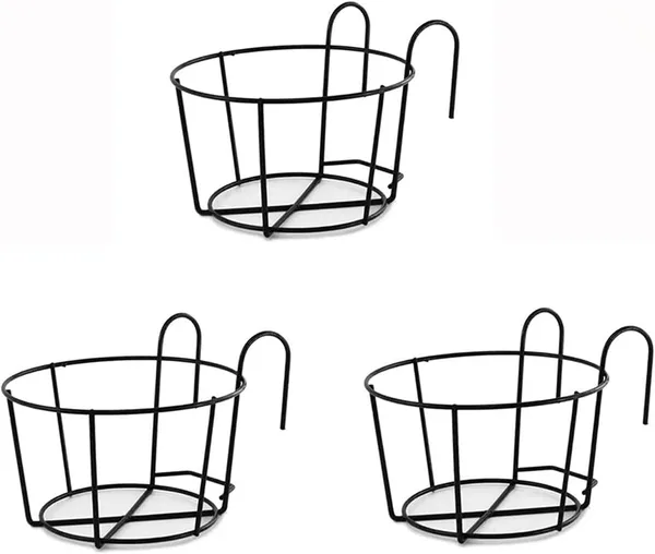 Black_Rail_Planters_Hanging_Railing_Plant_Holder_Stand_Iron_Art_Flower_Pot_Basket_For_Patio_Balcony_Porch,_Fence,_Outside_And_Indoor,_Set_Of_3_12_x_10_x_8_Centimeters