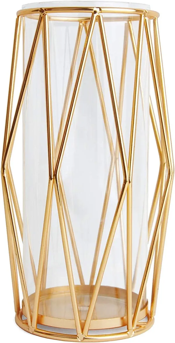 Gold_Vase_Decorations_For_Living_Room_Glass_Vase_With_Metal_Rack_Stand,_Vases_For_Flowers_Plants_As_Wedding_Home_Office_Centerpiece_With_Glass_Tube_(8.7_Inch)____9L_x_9W_x_2222H_Centimeters