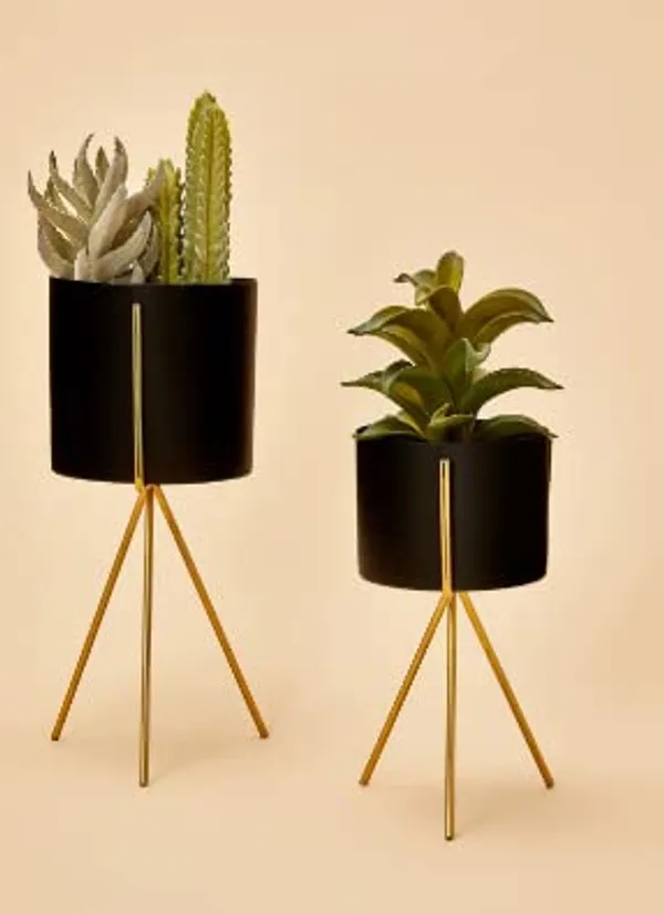Black_Planter_Stand_Indoor_Rustproof_Durable_Stylish_Modern_Shelf_Living_Room_Sturdy_Stable_Decor_Decoration_Pot_Stand_Mid_Century_-_Small_(Single_Small)____7.62_x_7.62_x_12.7_cm;_1_kg