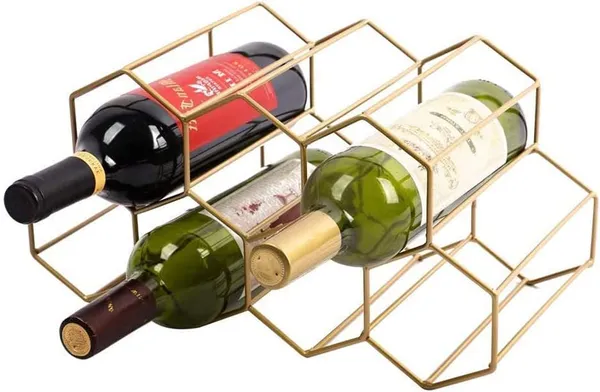 Gold_Metal_Wine_Bottle_Holder_Wine_Stand_Stackable_Wine_Shelf_For_9_Wine_Rack_Wine_Storage_Champagne_Holder_Wine_Storage_Home_Decor____37L_x_21W_x_20H_Centimeters