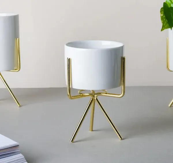 Multicolor_Planter_Stand_Indoor_Rustproof_Durable_Stylish_Modern_Shelf_Living_Room_Sturdy_Stable_Decor_Decoration_Pot_Stand_Mid_Century_-_Small_(Set_Of_2)_10_x_10_x_20_Centimeters