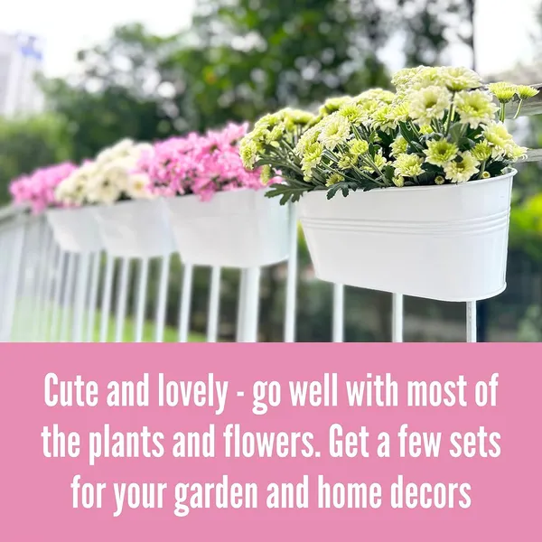 Multicolor_Rail_Planter_Outdoor_Metal_Iron_Hanging_Flower_Pots_Deck_Railings_Fence_Buckets_Modern_Countryside_Boho_Style_White_Wall_Mount_Window_Box_Plant_Decor_(2Set)_25_x_11_x_13_Centimeters