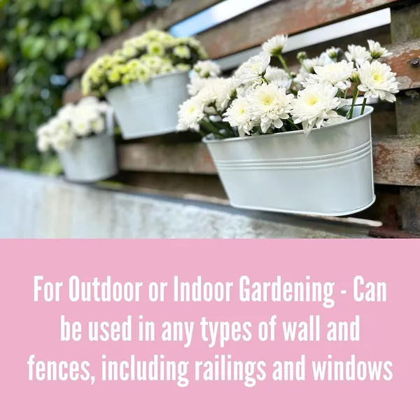 Multicolor_Rail_Planter_Outdoor_Metal_Iron_Hanging_Flower_Pots_Deck_Railings_Fence_Buckets_Modern_Countryside_Boho_Style_White_Wall_Mount_Window_Box_Plant_Decor_(2Set)_25_x_11_x_13_Centimeters