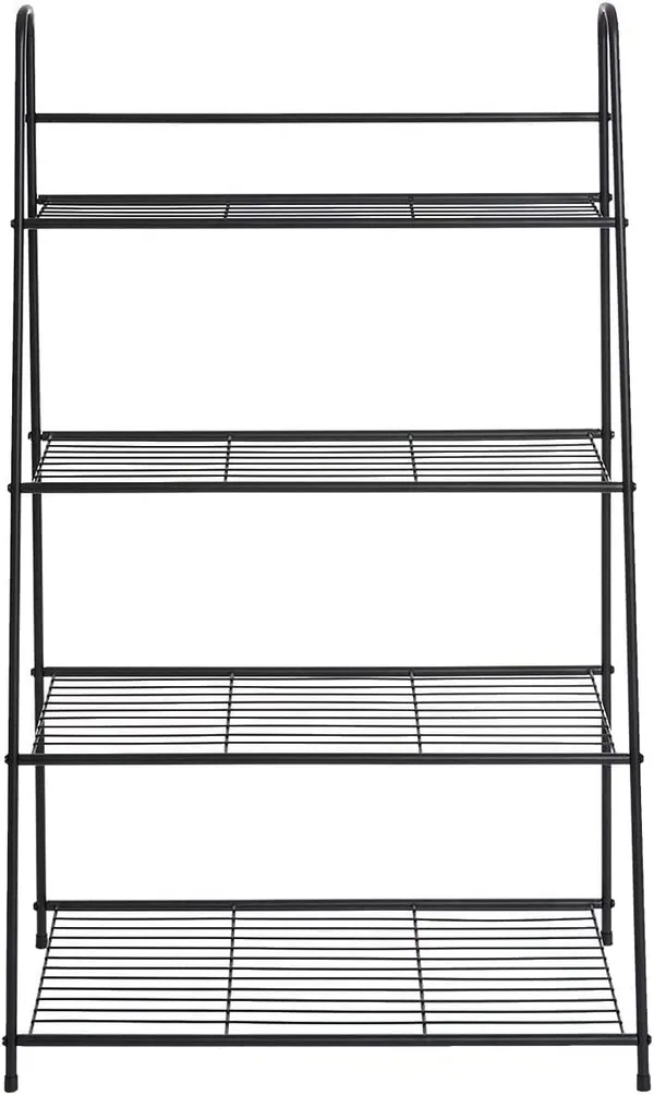 Black_Metal_Plant_Stand,_Ladder-Shaped_Storage_Rack_Stand_Shelf,_Shoe_Organizer,_Utility_Storage_For_Indoor_Outdoor_Use_(4_Tier)__70_x_25_x_25_Centimeters