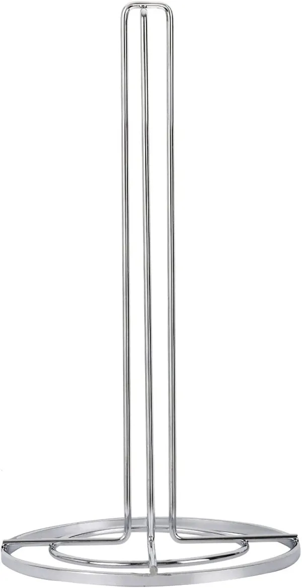 Silver_Set_Of_6_Cup_Mug_Tree_Stand_And_Linear_Kitchen_Roll/Paper_Towels_Holder_Stainless_Steel_-_Coffee_Tea_Cups_Mugs_Draining_Rack|Kitchen_Storage_Accessories____20_x_10_x_10_cm;_453.59_g