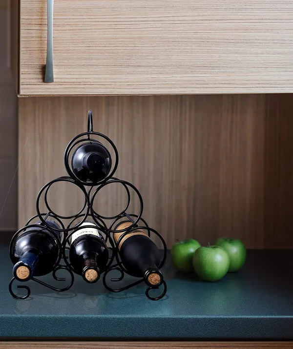 Black_Countertop_Wine_Rack_Bottle_Wine_Holder_For_Red_White_Wine_Storage_Freestanding_Metal_Wine_Rack_Small_Tabletop_Wine_Rack_Modern_Wine_Bottle_Holder_(M6)____10L_x_25W_x_25H_Centimeters